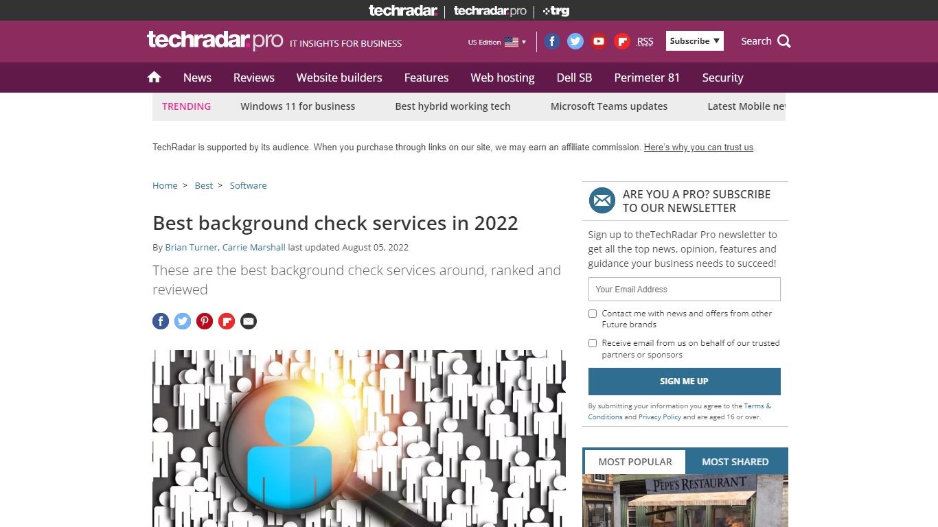 Best Background Check Services In 2022 | TechRadar